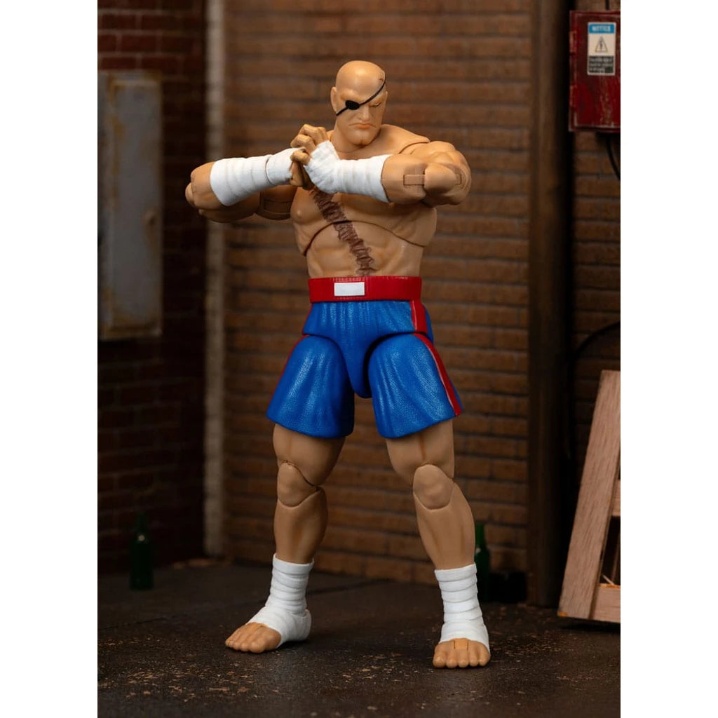 Ultra Street Fighter II: The Final Challengers Action Figure 1/12 Sagat 19 cm