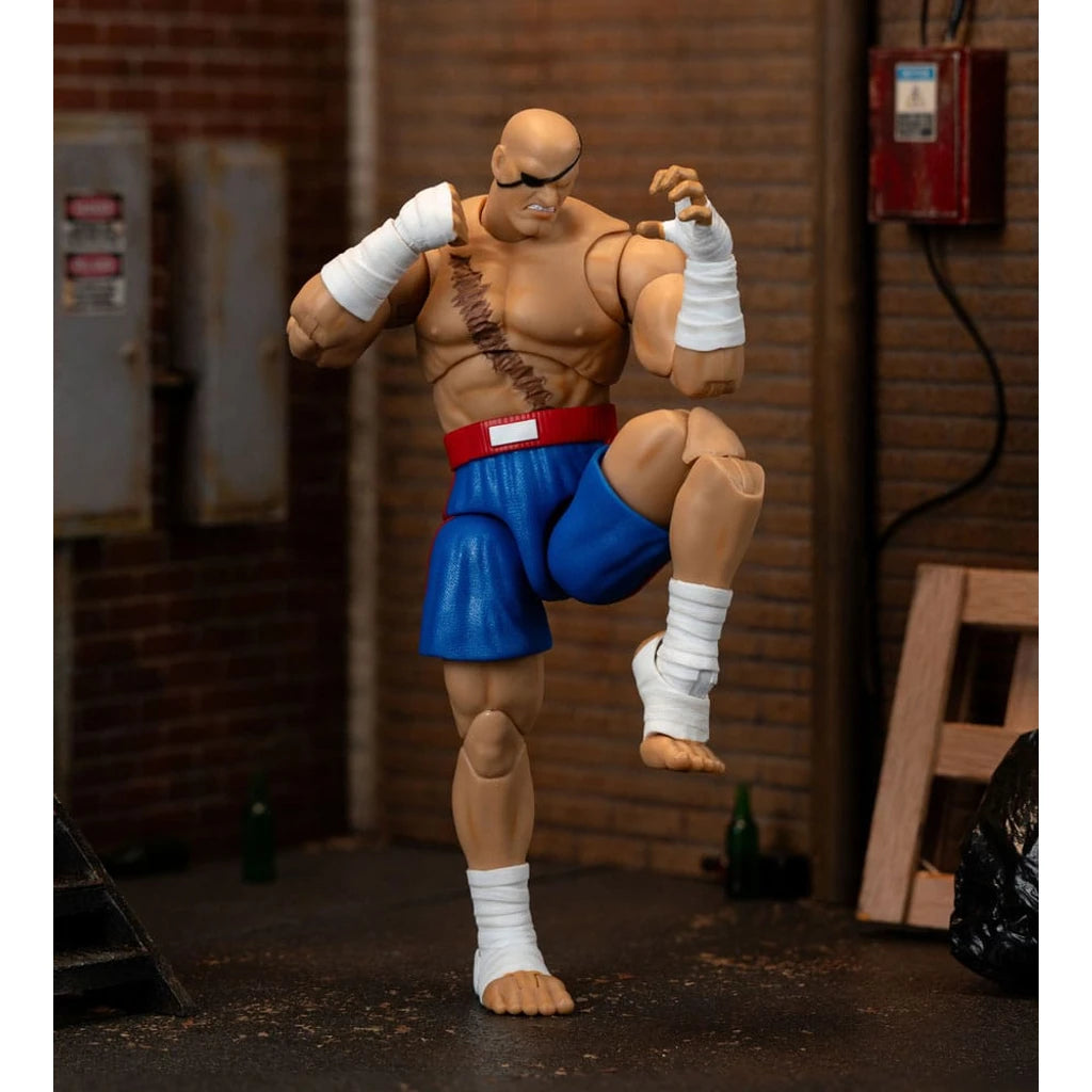 Ultra Street Fighter II: The Final Challengers Action Figure 1/12 Sagat 19 cm