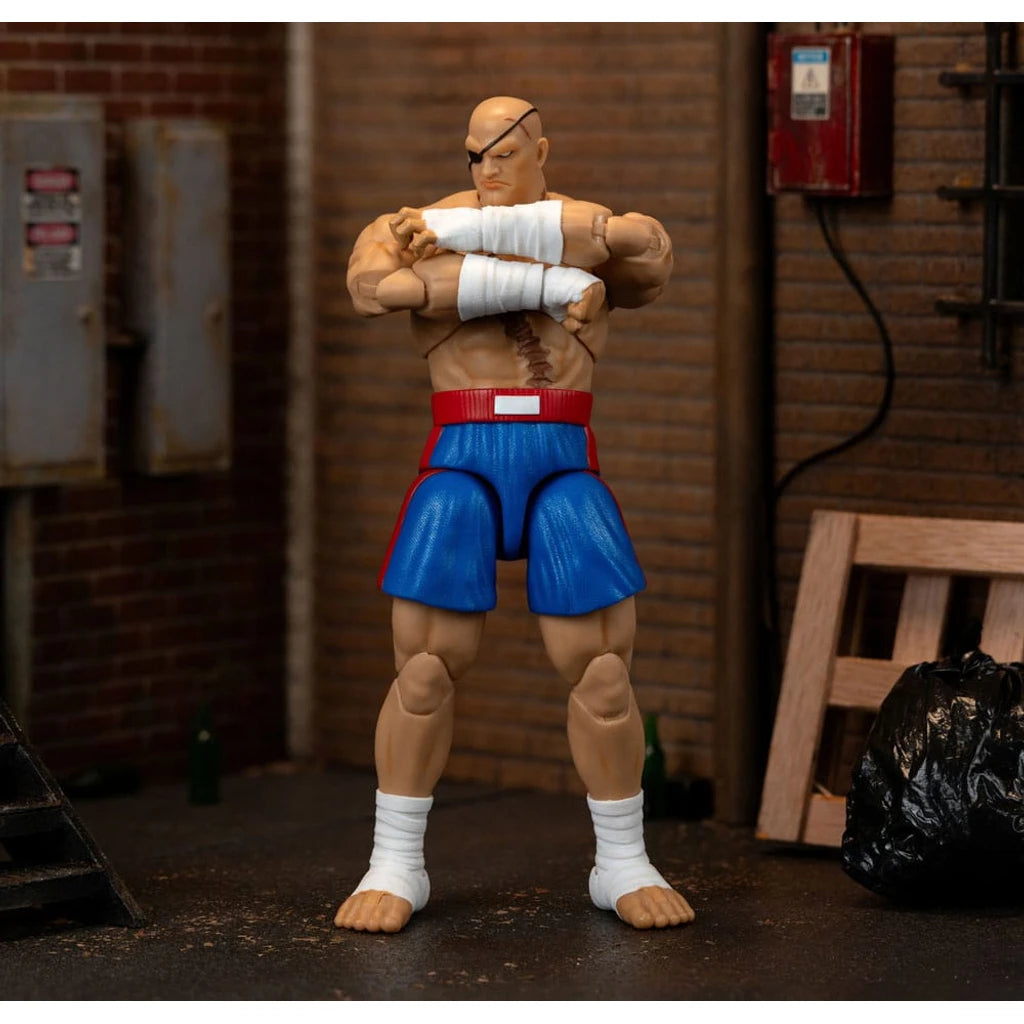 Ultra Street Fighter II: The Final Challengers Action Figure 1/12 Sagat 19 cm
