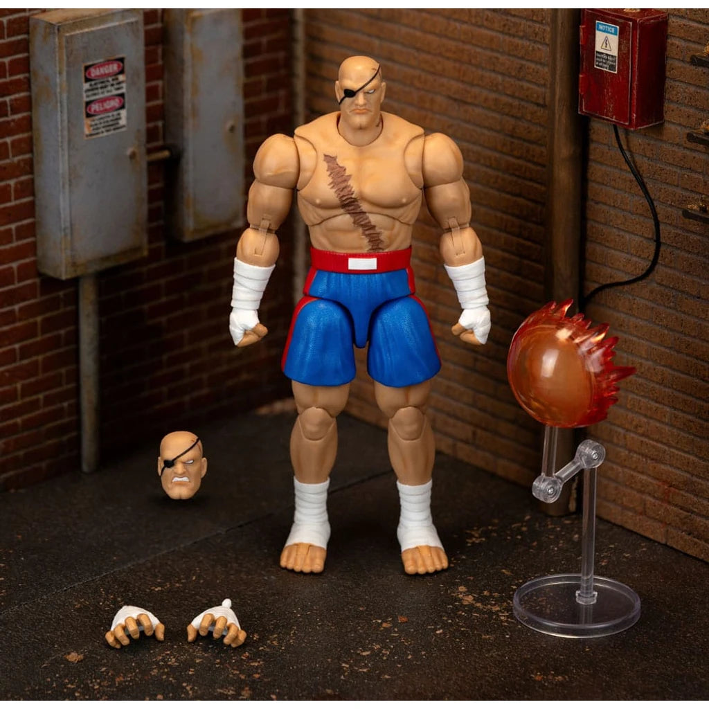 Ultra Street Fighter II: The Final Challengers Action Figure 1/12 Sagat 19 cm