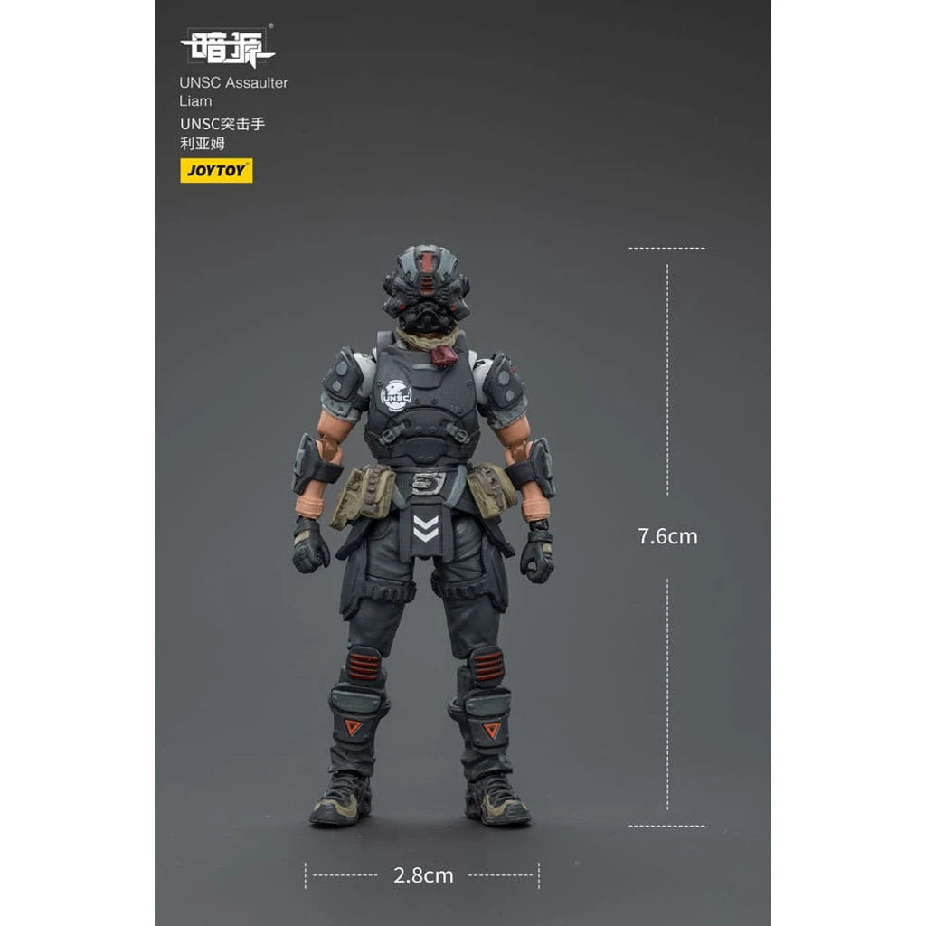UNSC Dark Source Action Figur Assaulter Liam 7 cm