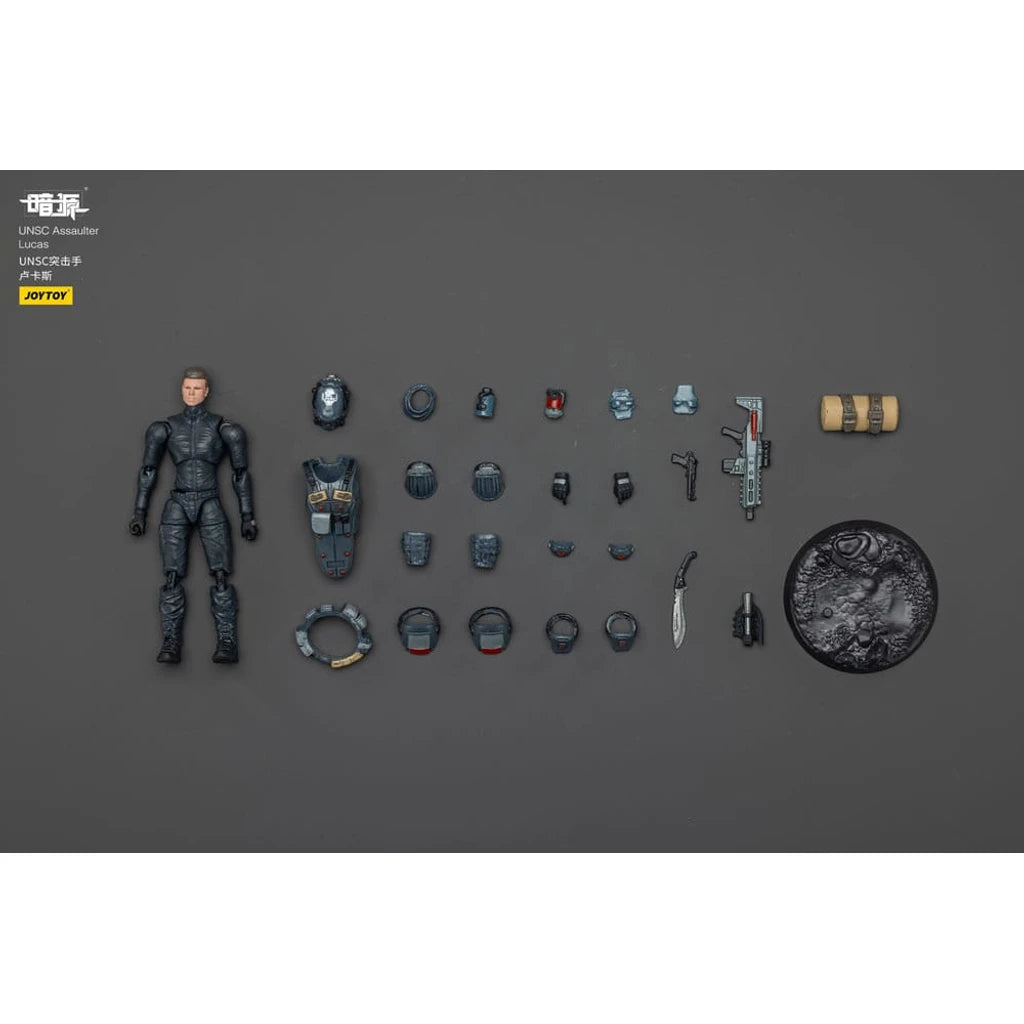 UNSC Dark Source Action Figur Assaulter Lucas 7 cm