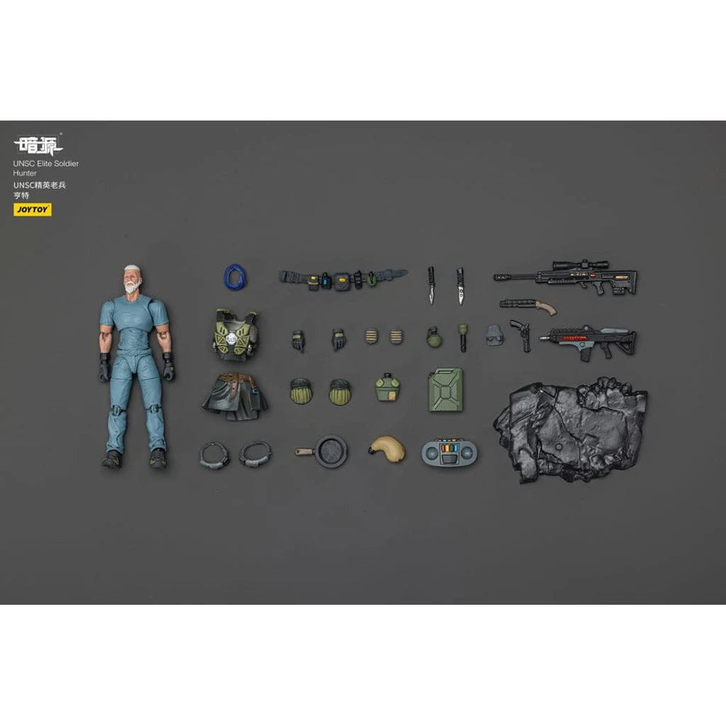 UNSC Dark Source Action Figur Elite Soldier Hunter 7 cm