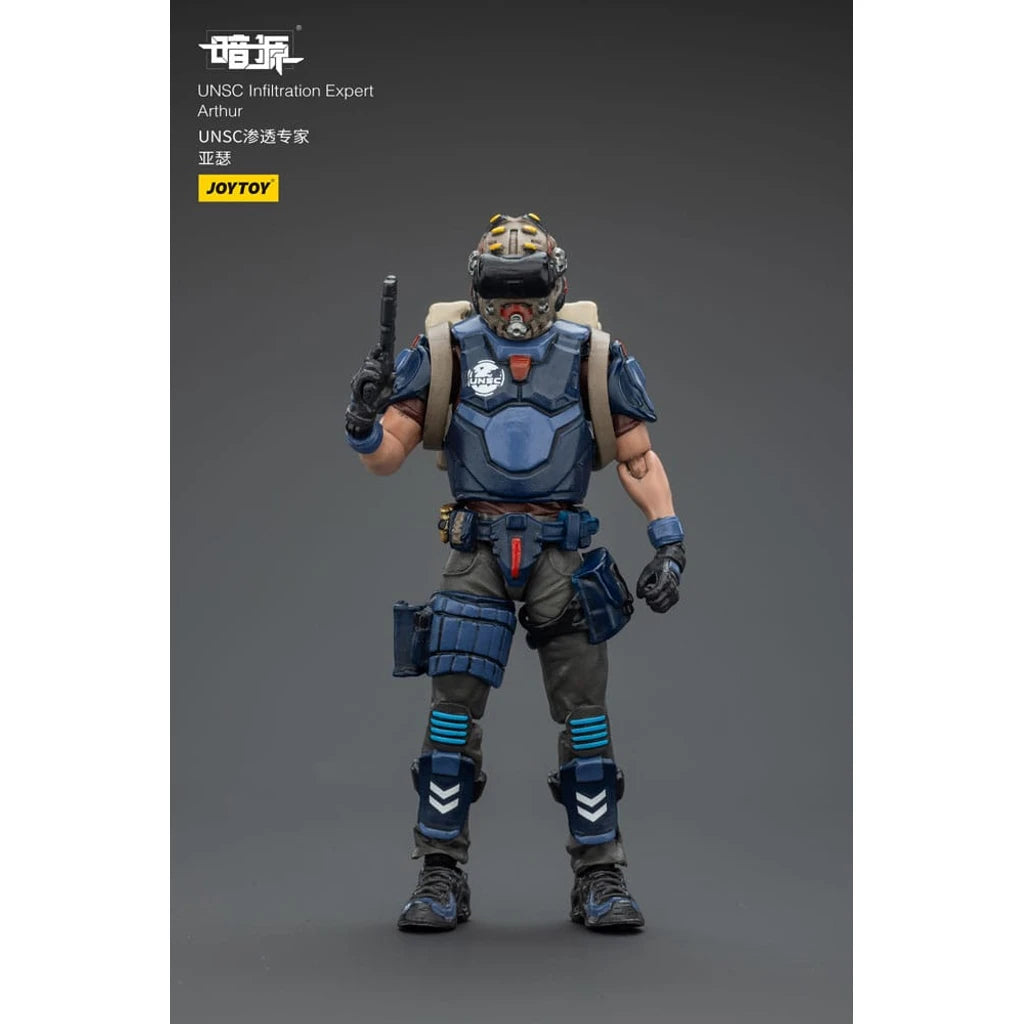 UNSC Dark Source Action Figur Infiltration Expert Arthur 7 cm