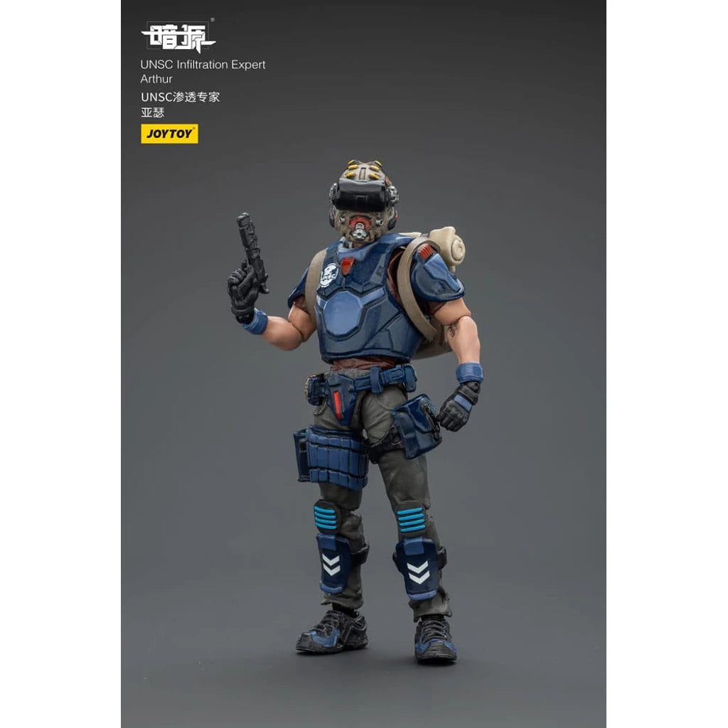 UNSC Dark Source Action Figur Infiltration Expert Arthur 7 cm