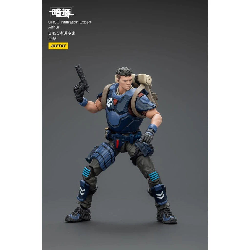 UNSC Dark Source Action Figur Infiltration Expert Arthur 7 cm