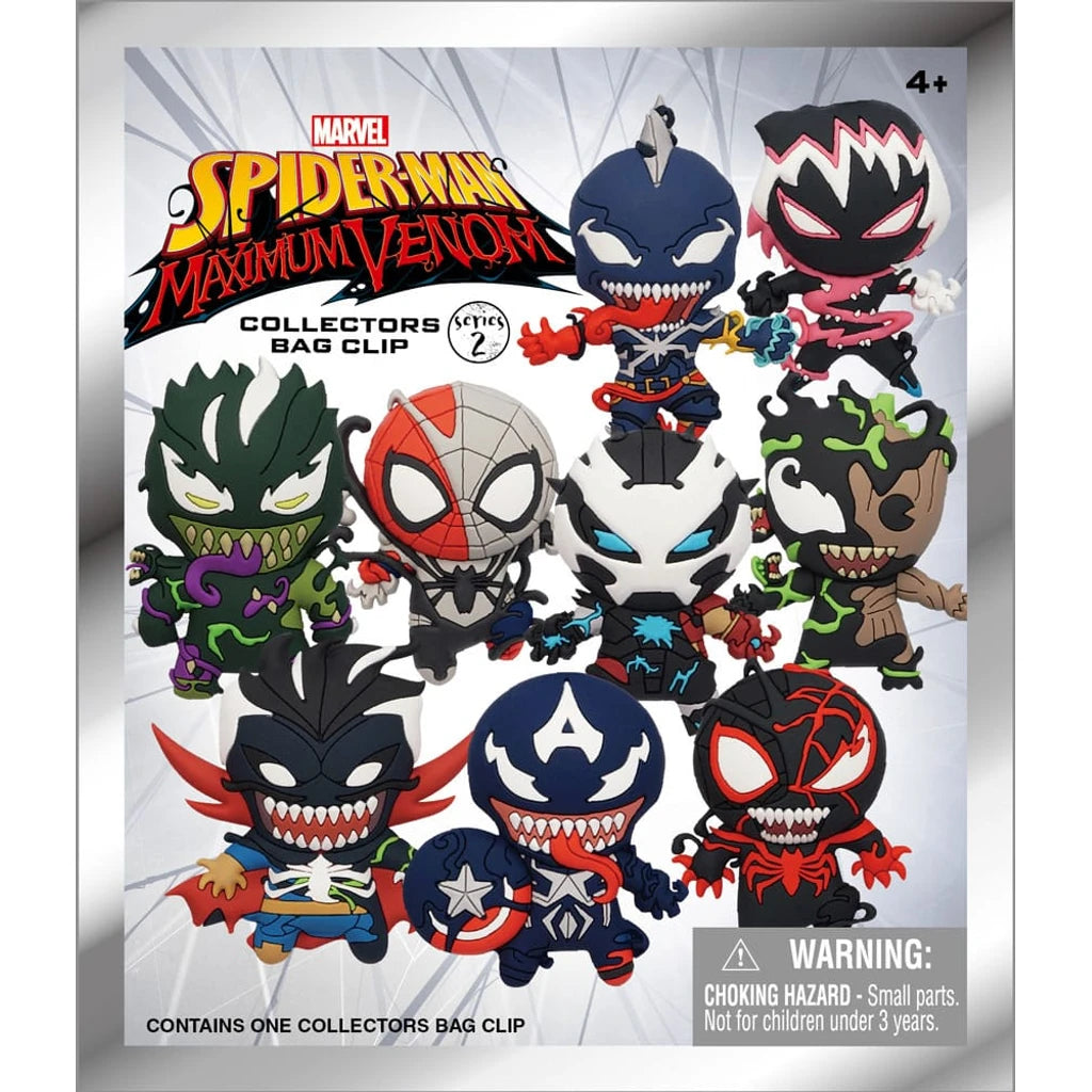 Venom 3D PVC Bag Clips Series 2 Display (24)
