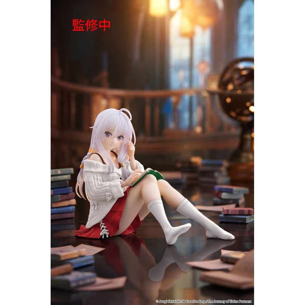 Wandering Witch: The Journey of Elaina PVC Statue Desktop Cute Figure Elaina Casual Clothes Ver. Renewal 13 cm