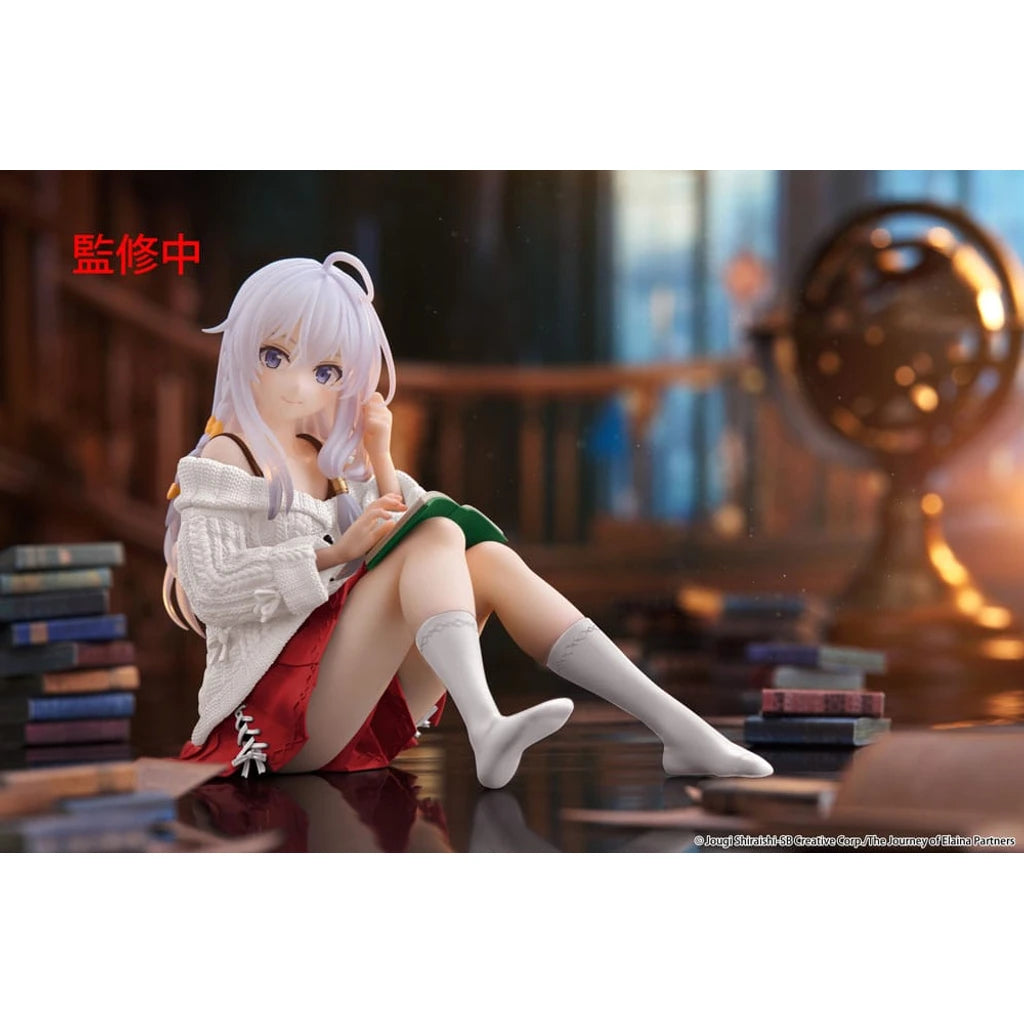 Wandering Witch: The Journey of Elaina PVC Statue Desktop Cute Figure Elaina Casual Clothes Ver. Renewal 13 cm