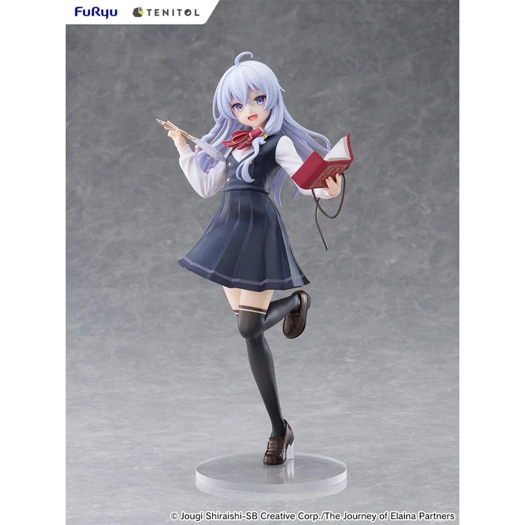 Wandering Witch: The Journey of Elaina Tenitol Tall PVC Statue Elaina School Uniform Ver. 29 cm