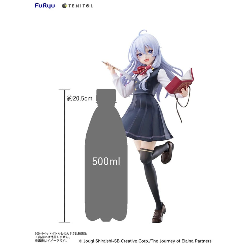 Wandering Witch: The Journey of Elaina Tenitol Tall PVC Statue Elaina School Uniform Ver. 29 cm