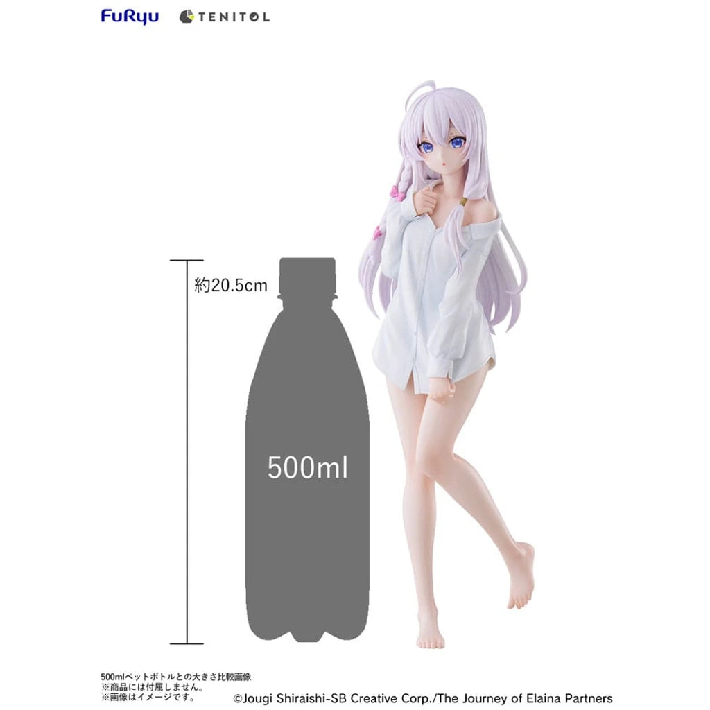 Wandering Witch: The Journey of Elaina Tenitol Tall PVC Statue Elania Shirt Ver. 30 cm