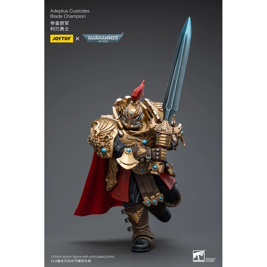 Warhammer 40k Action Figure 1/18 Adeptus Custodes Blade Champion 12 cm
