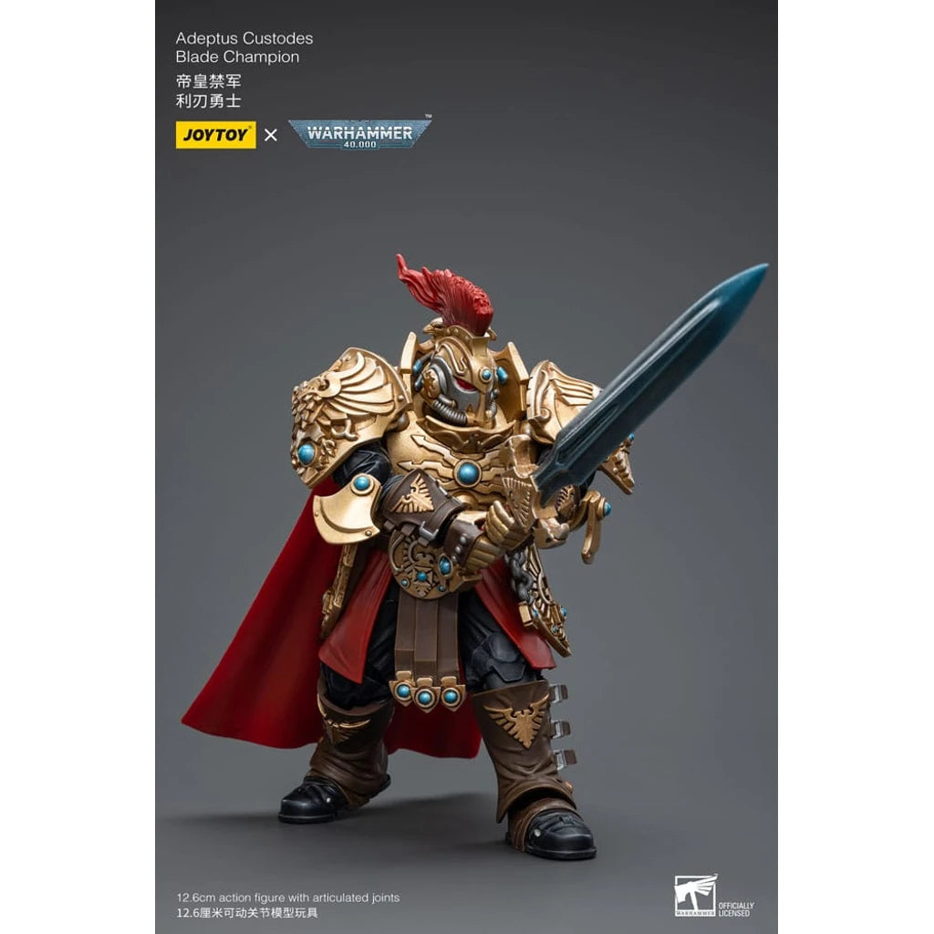 Warhammer 40k Action Figure 1/18 Adeptus Custodes Blade Champion 12 cm