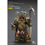 Warhammer 40k Action Figure 1/18 Death Guard Deathshroud Terminator 1 with Manreaper and Plaguespurter Gauntlet 14 cm