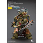 Warhammer 40k Action Figure 1/18 Death Guard Deathshroud Terminator 1 with Manreaper and Plaguespurter Gauntlet 14 cm