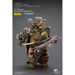 Warhammer 40k Action Figure 1/18 Death Guard Deathshroud Terminator 1 with Manreaper and Plaguespurter Gauntlet 14 cm