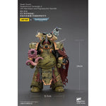 Warhammer 40k Action Figure 1/18 Death Guard Deathshroud Terminator 2 with Manreaper and Plaguespurter Gauntlet 14 cm