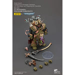 Warhammer 40k Action Figure 1/18 Death Guard Deathshroud Terminator Champion with Manreaper and Plaguespurter Gauntlets 14 cm
