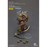Warhammer 40k Action Figure 1/18 Death Guard Deathshroud Terminator Champion with Manreaper and Plaguespurter Gauntlets 14 cm