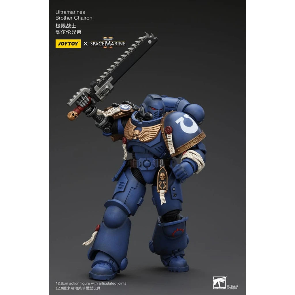 Warhammer 40k Action Figure 1/18 Uitramarines Brother Chairon 13 cm