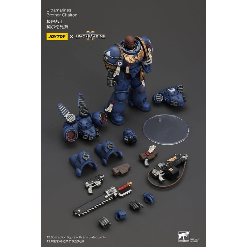 Warhammer 40k Action Figure 1/18 Uitramarines Brother Chairon 13 cm
