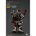 Warhammer 40k Action Figure Chaos Space Marines Black Legion Chosen with Plasma Pistol and Power Axe 20 cm