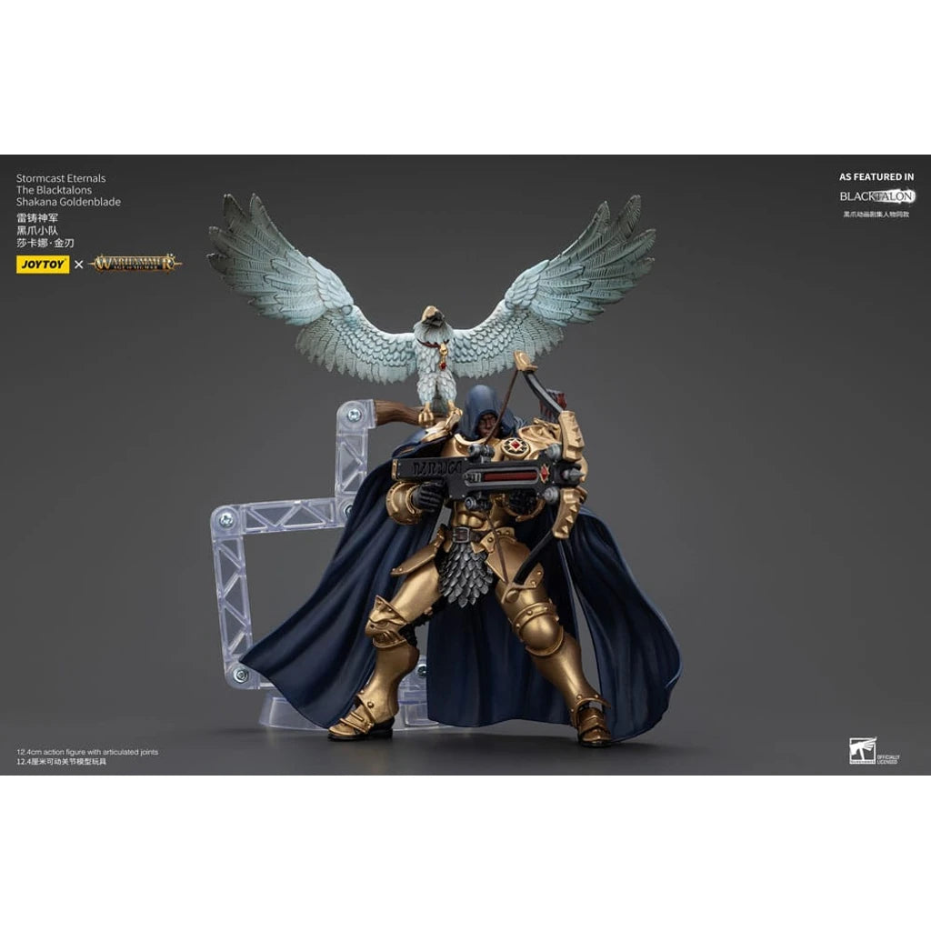 Warhammer Age of Sigmar Actionfigur Stormcast Eternals The Blacktalons Shakana Goldenblade 20 cm