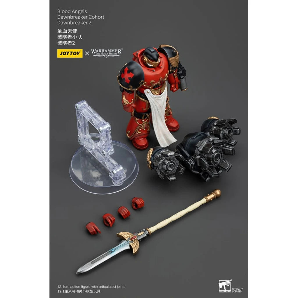 Warhammer The Horus Heresy Action Figure 1/18 Blood Angels Dawnbreaker Cohort Dawnbreaker 2 13 cm