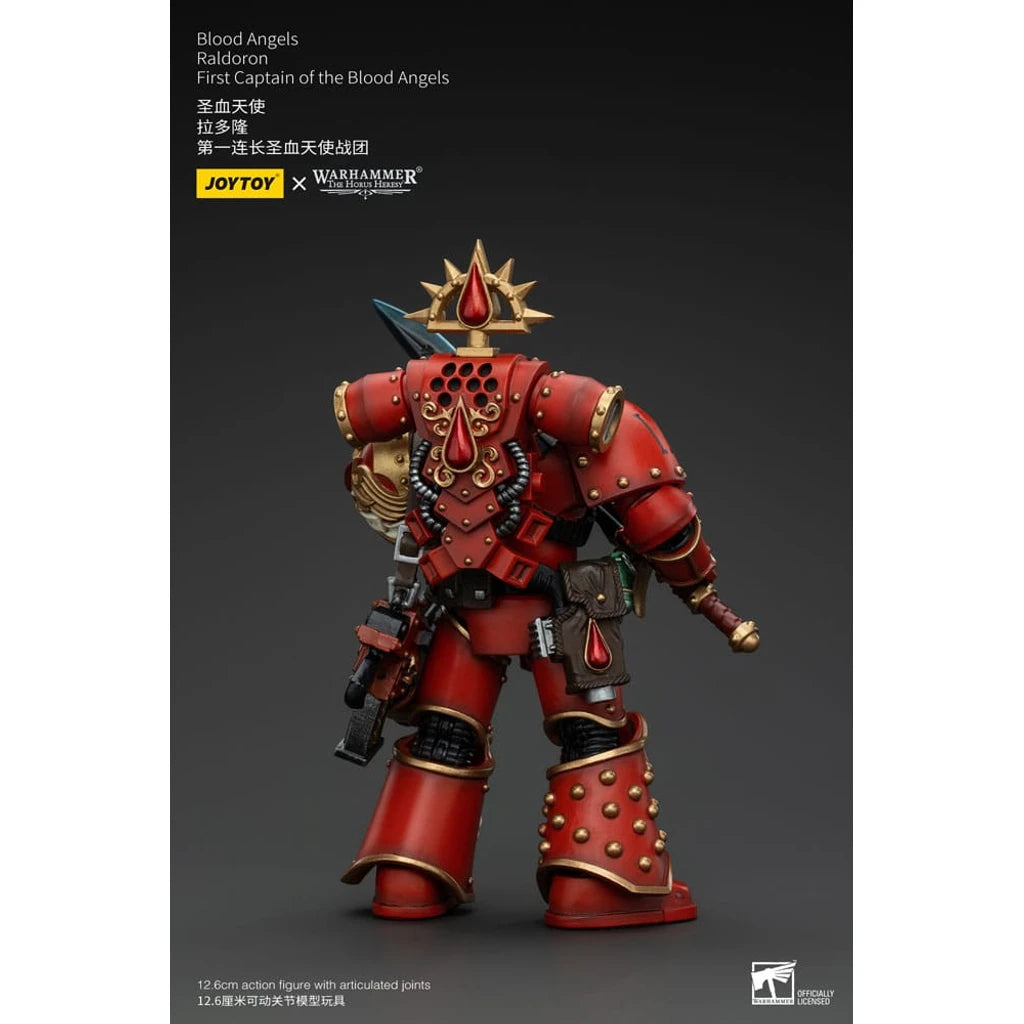 Warhammer The Horus Heresy Action Figure 1/18 Blood Angels Raldoron First Captain of the Blood Angels 13 cm