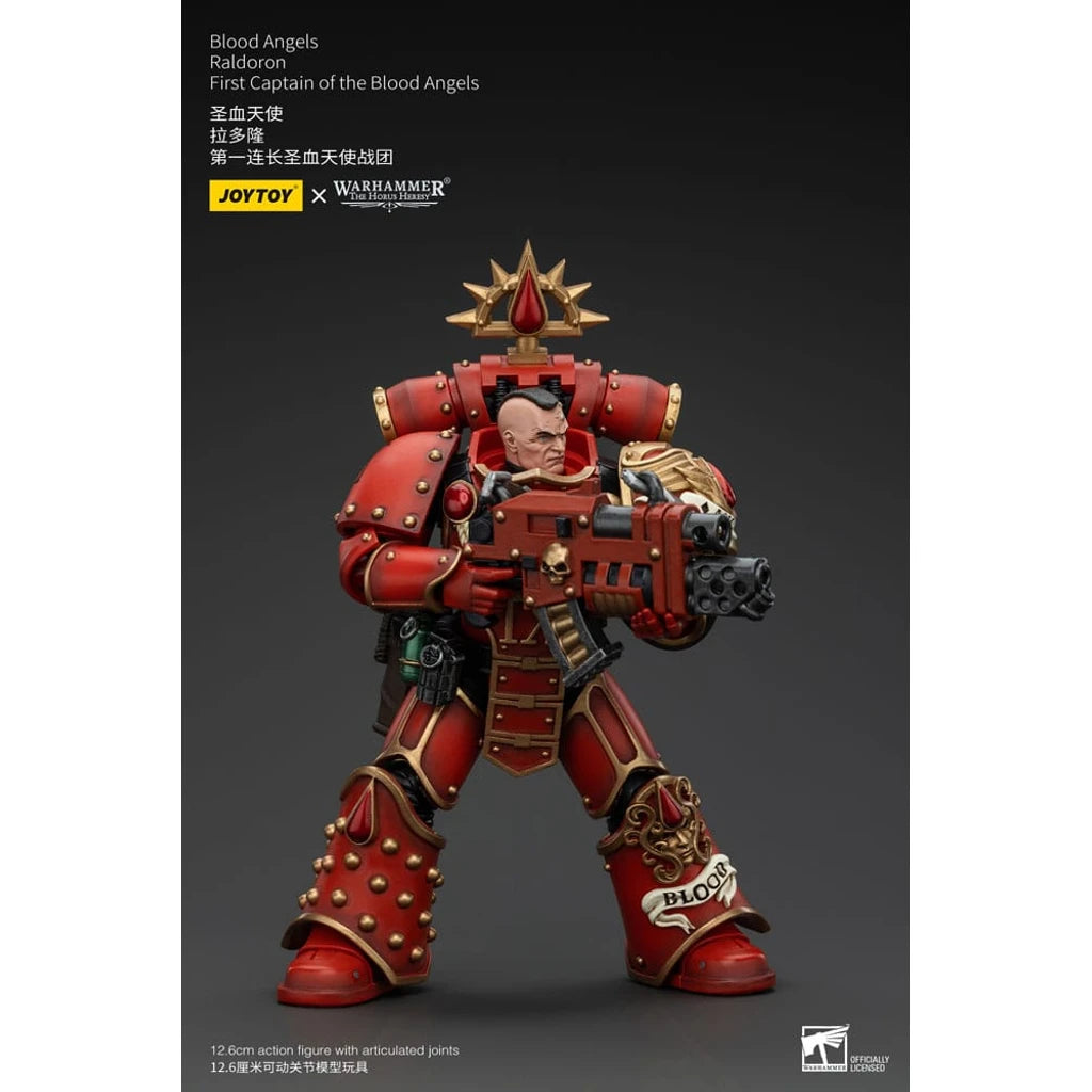 Warhammer The Horus Heresy Action Figure 1/18 Blood Angels Raldoron First Captain of the Blood Angels 13 cm
