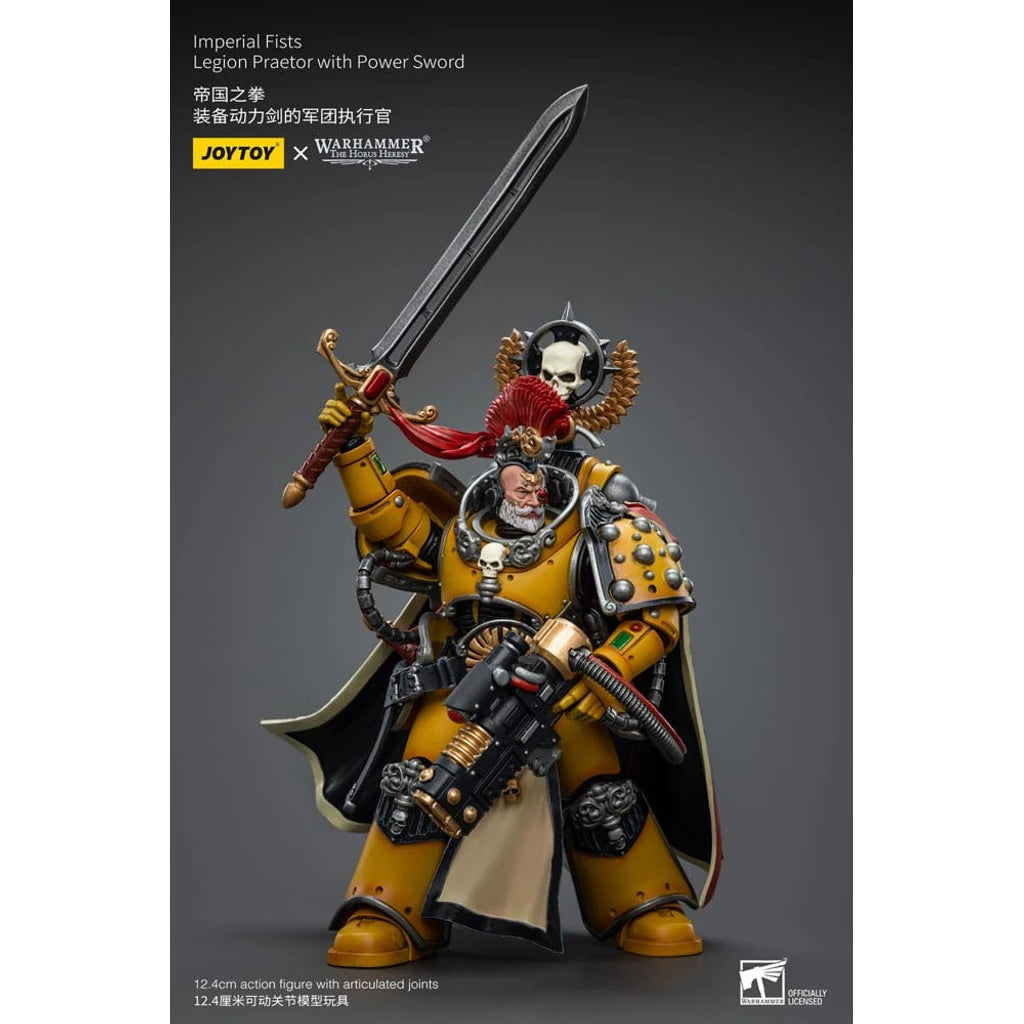 Warhammer The Horus Heresy Action Figure 1/18 Imperial Fists Legion Praetor with Power Sword 12 cm