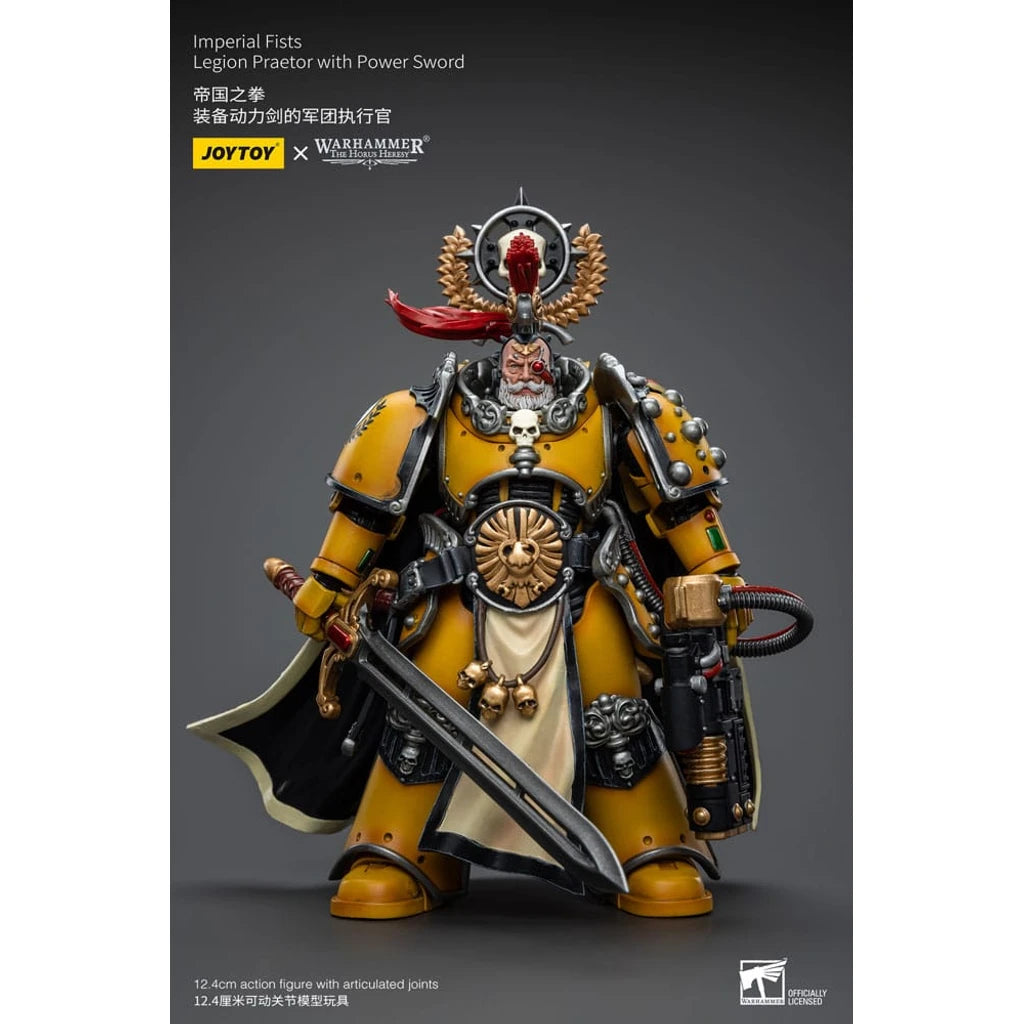 Warhammer The Horus Heresy Action Figure 1/18 Imperial Fists Legion Praetor with Power Sword 12 cm