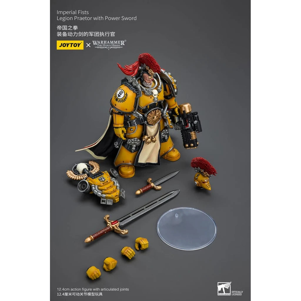Warhammer The Horus Heresy Action Figure 1/18 Imperial Fists Legion Praetor with Power Sword 12 cm