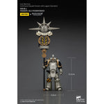 Warhammer The Horus Heresy Action Figure 1/18 lron Warriors Command Squad Chosen with Legion Standard 12 cm