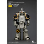 Warhammer The Horus Heresy Action Figure 1/18 lron Warriors Command Squad Chosen with Legion Standard 12 cm