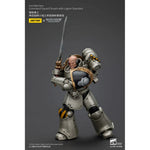 Warhammer The Horus Heresy Action Figure 1/18 lron Warriors Command Squad Chosen with Legion Standard 12 cm