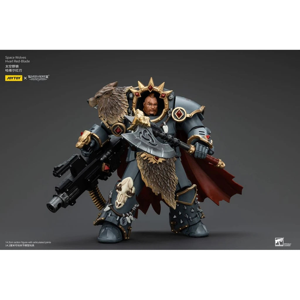 Warhammer The Horus Heresy Action Figure 1/18 Space Wolves Hvarl Red-Blade 14 cm