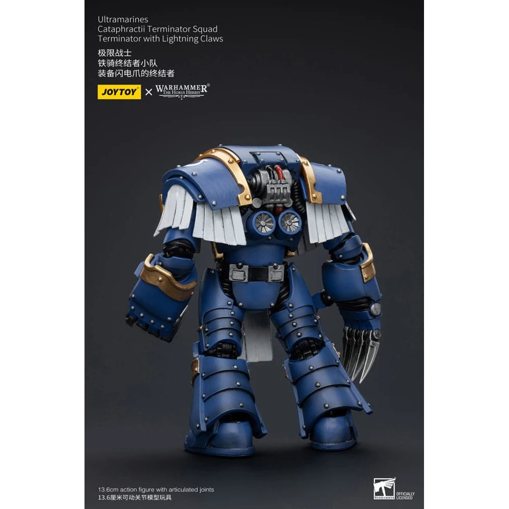 Warhammer The Horus Heresy Action Figure 1/18 Ultramarines Cataphractii Terminator Squad Terminator with Lightning Claws 14 cm