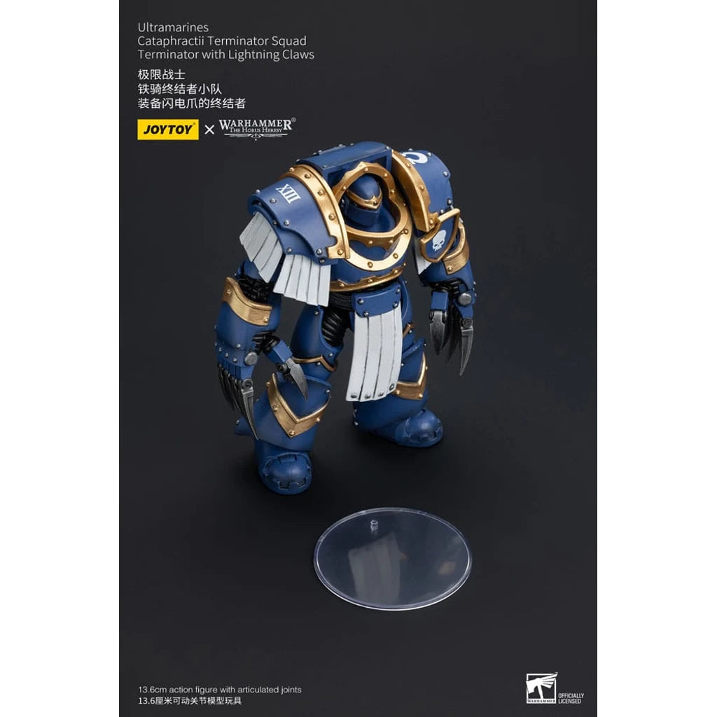 Warhammer The Horus Heresy Action Figure 1/18 Ultramarines Cataphractii Terminator Squad Terminator with Lightning Claws 14 cm