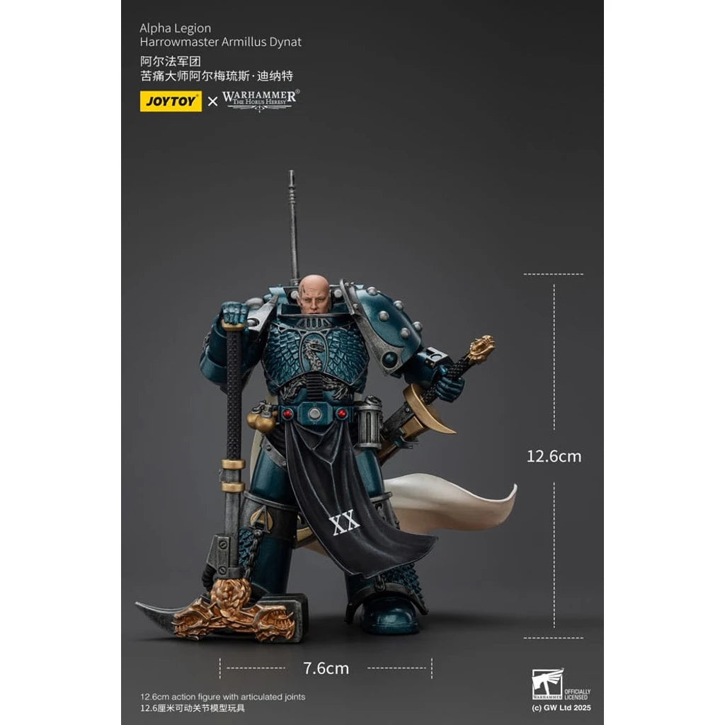 Warhammer The Horus Heresy Action Figure Alpha Legion Harrowmaster Armillus Dynat 20 cm