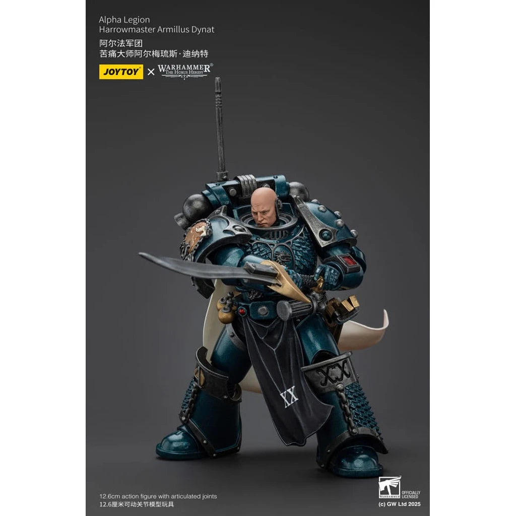 Warhammer The Horus Heresy Action Figure Alpha Legion Harrowmaster Armillus Dynat 20 cm