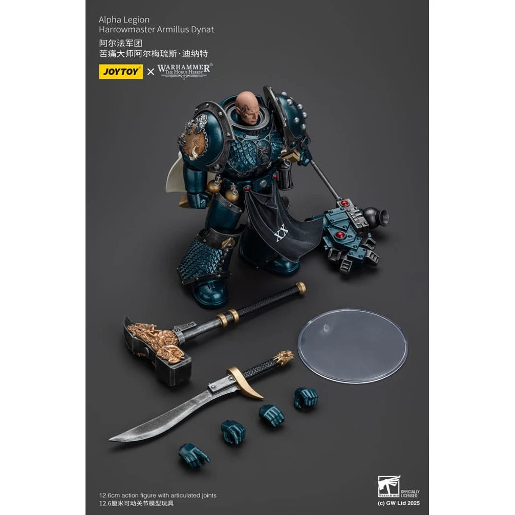 Warhammer The Horus Heresy Action Figure Alpha Legion Harrowmaster Armillus Dynat 20 cm