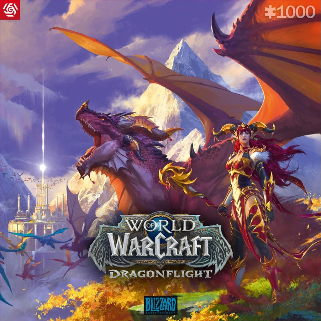 World of Warcraft Gaming Puzzle Dragonflight Alexstrasza (1000 pieces)
