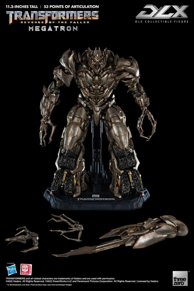 Transformers: Revenge of the Fallen DLX Action Figure 1/6 Megatron 28 cm