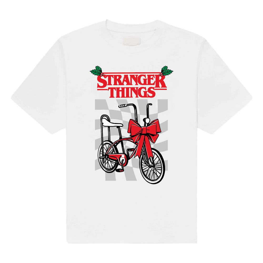 Stranger Things T-Shirt Christmas Bike Size M