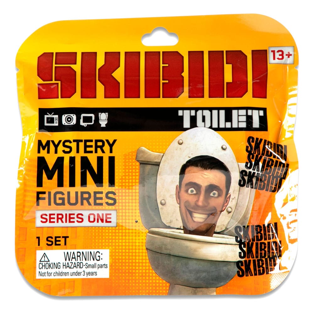 Skibidi Toilet MiniFigures 6 cm Series 1 Display (24)