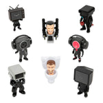 Skibidi Toilet MiniFigures 6 cm Series 1 Display (24)