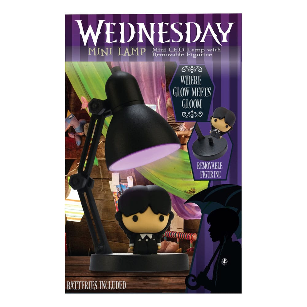 Wednesday Mini LED-Light with Figure 10 cm 