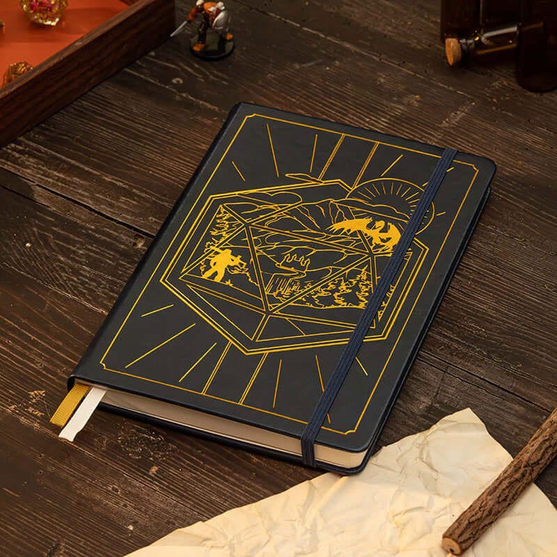 Dungeons & Dragons RPG Journal 5e Blue